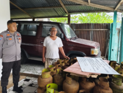 Polres Selayar dan Polsek Jajaran, Kawal Distribusi dan Pantau Ketersediaan Tabung Gas LPG 3 Kg