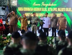 Bupati Gowa Dikukuhkan Sebagai Warga Kehormatan Divif 3 Kostrad