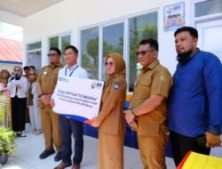 Dana CSR Dari Bank BRI Sungguminasa, Bantu Renovasi Gedung SDI Sorobaya