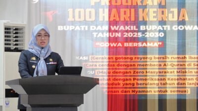 Husniah Sampaikan LKPJ Bupati Gowa Tahun 2024 di Ruang Paripurna DPRD Gowa