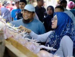 Pastikan Ketersediaan Bahan Pokok Aman Hingga Lebaran, Bupati Gowa Turun Langsung Tinjau Harga Pasar