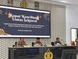 Kapolres Selayar Gelar Rakor Lintas Sektoral untuk Persiapkan PAM Idul Fitri 1446 H