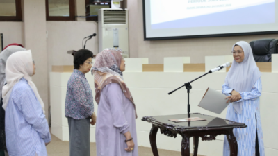 Melinda Aksa Pimpin Gladi Pelantikan, Satukan Visi Pengurus TP PKK, Dekranasda, dan Pokja Bunda PAUD Makassar