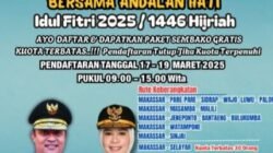 Pemerintah Sulsel Gelar Program Mudik Gratis “Bersama Andalan Hati” untuk Idul Fitri 1446 H