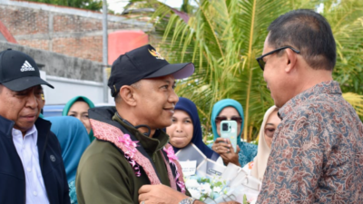 Bupati Natsir Ali dan Muhtar Tiba di Kepulauan Selayar, Gelar Tabur Beras sebagai Simbol Kebahagiaan