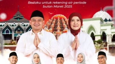 PDAM Makassar Gratiskan  Rumah Ibadah Bayar Air Selama Ramadhan