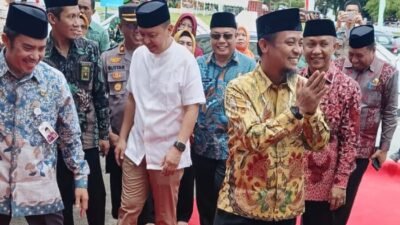 Gubernur Sulsel Hadiri Penerbangan Perdana Makassar-Selayar dan Peresmian Masjid Rahmatan Lil Alamin