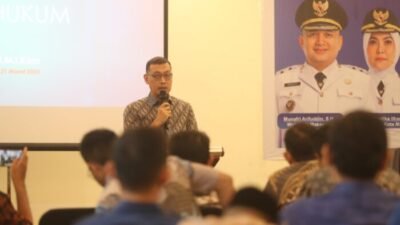 Zulkifli Nanda, Plh Sekda Makassar, Buka Bimtek Penyusunan Produk Hukum Daerah