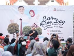 Wali Kota Makassar Munafri Arifuddin Perkuat Silaturahmi di Ajang CFD Sambil Serukan Warga Jaga Gaya Hidup Sehat