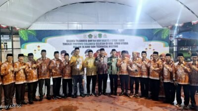 Lantik Dewan Hakim STQH Ke-23, Kakanwil Kemenag Sulsel Tegaskan Objektifitas