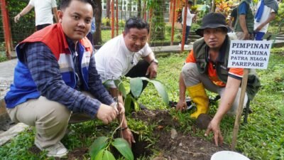 Dukung Kelestarian Lingkungan, Pertamina Patra Niaga Tanam Pohon Endemik di Kebun Raya Jompie