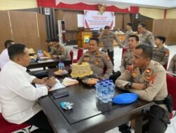 Polres Selayar Ikuti Audit Kinerja Tahap I 2025, Tim Atensi Dampak Efisiensi Anggaran