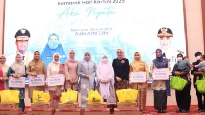 Ketua TP. PKK Takalar Sri Ekowati Firdaus Hadiri Semarak Hari Kartini Tahun 2025