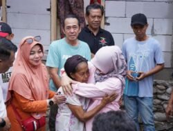 Tinjau Pembangunan Bedah Rumah KME, Talenrang Disambut Haru Penerima Manfaat