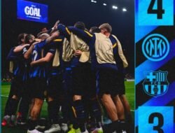 Tumbangkan Barcelona dalam Laga Super Dramatis,Inter Milan Lolos ke Final Liga Champions