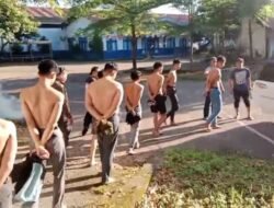 Tim Jatanras Polres Gowa Ringkus Kelompok Pemuda yang Membawa Busur dan Samurai