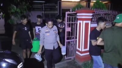 Polsek Pallangga Gerebek Rumah Produksi Miras Oplosan, Ratusan Liter Diamankan