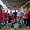 UNHAS dan BRIN Kunjungi UPR Ikan Kampung Tengah, Dorong Produksi Nila dan Pakan Mandiri
