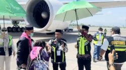 Kloter 7 Tiba di Makassar, Bupati Syahruddin Apresiasi Layanan Kemenag dan PPIH