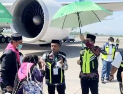 Kloter 7 Tiba di Makassar, Bupati Syahruddin Apresiasi Layanan Kemenag dan PPIH