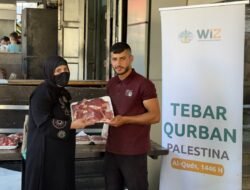 Di Tengah Kepungan Perang, Al-Quds Dapat Kiriman Daging Qurban dari WIZ, KITA Palestina dan Muslimah Wahdah