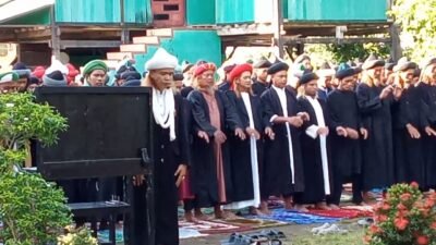 Dahului Pelaksanaan Wukuf di Arafah, Ratusan Jamaah An-Nadzir Shalat Idul Adha 1446 Hijriah Hari ini