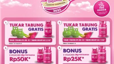 Pertamina Gelar Bright Gas Cooking Competition 2025 di Makassar, Berbagai Promo Menarik Dihadirkan
