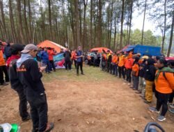 Basarnas Makassar Gelar Siaga Merah Putih di Gunung Bawakaraeng