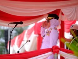 Paskibraka Sukses Kibarkan Bendera Merah Putih, Bupati Husniah Ajak Masyarakat Bersatu Majukan Gowa