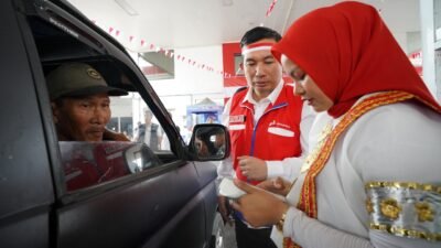 Pertamina Patra Niaga Sulawesi Meriahkan HUT ke-80 RI di SPBU