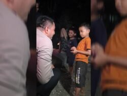 Viral, Dua Bocah Memungut Sisa Makanan di Perayaan HUT RI di Gowa