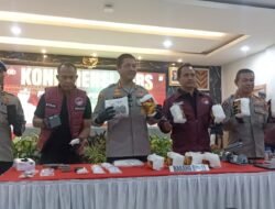 Polisi Gagalkan Peredaran 13 Kilogram Sabu di Makassar, 8 Tersangka Diamankan