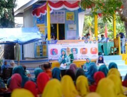 Ketua TP PKK Gowa Luncurkan  Posyandu Siklus Hidup di Desa Bontosunggu