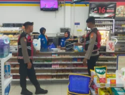 Cegah Gangguan Kamtibmas di Malam Hari, Polsek Bontomatene Gelar Patroli Biru