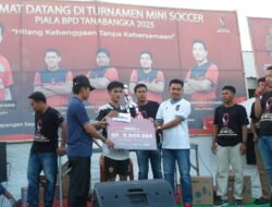 Mini Soccer Piala BPD Tanabangka Sukses Digelar, Arya FC Juara Usai Tundukkan Caplor FC 4-1