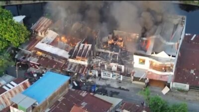 Tawuran Antar Warga di Makassar Kembali Pecah, 5 Rumah Terbakar