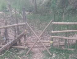 Warga Lonjoboko Menderita, Akses Jalan Kampung Ditutup Sejak Setahun, Warga Tidak Bisa Beraktivitas