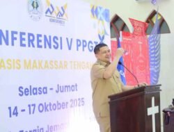 Wali Kota Munafri Ajak Pemuda Gereja Toraja Membangun Makassar