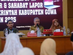 Perkuat Pelayanan Publik, Diskominfo-SP Gowa Gelar Monev SP4N-LAPOR!