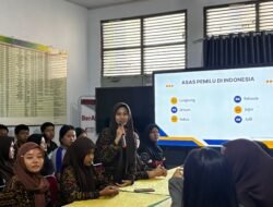 KPU Makassar Ajak Siswa SMA 16 Jadi Pemilih Cerdas dan Partisipatif