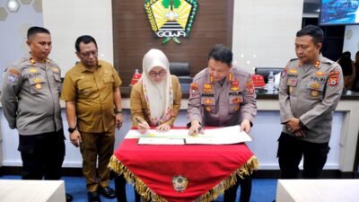 Pemkab Gowa Gandeng Polda Sulsel Bangun Kemitraan Polisi dan Masyarakat