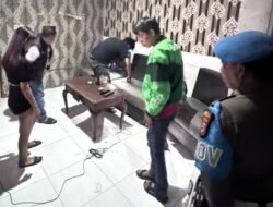 Pastikan Disiplin Anggota, Propam Polres Jeneponto Sidak Tempat Hiburan Malam
