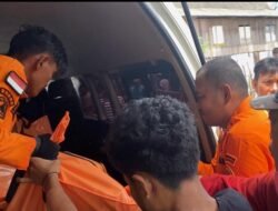 Tim SAR Gabungan Evakuasi Jenazah ABK yang Terjatuh ke Laut