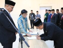 23 Pejabat KUA Resmi Dilantik, Kakanwil Kemenag Sulsel Tekankan Kepatuhan Regulasi