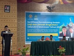 Usai Dilantik, Ikbal Ismail Hadirkan Visi Penguatan Pelayanan Haji dan Umroh di Makassar