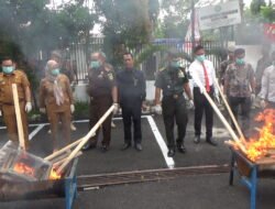 490 Juta Uang Palsu Dimusnahkan Kejari Gowa, 14 Terpidana Telah Jalani Hukuman