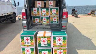Kebutuhan Pangan Pengungsi Dipenuhi, PMI Kirimkan 1 Ton Abon