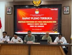 KPU Makassar Tetapkan 1.077.627 Pemilih Pada Rekapitulasi PDPB Triwulan IV Tahun 2025