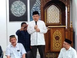 Jusuf Kalla Resmikan Perluasan Masjid Mutmainnul Qulud di Makassar