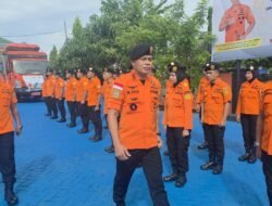 Antisipasi Kondisi Darurat Saat Nataru 2026, Basarnas Makassar Gelar Pasukan dan Peralatan